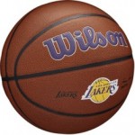 Мяч баскетбольный Wilson NBA LA Lakers WTB3100XBLAL