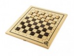 Игра 3 в 1: шашки, шахматы, нарды с деревянными фигурами