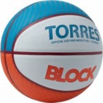 Мяч баскетбольный TORRES Block (новый дизайн)