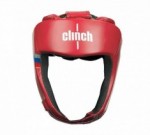 Боксерский шлем Clinch Olimp DUAL красный